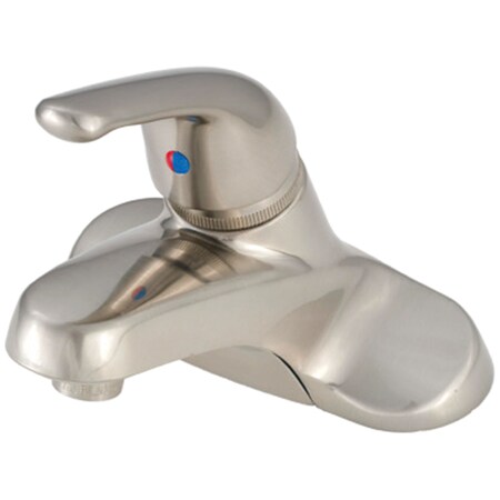 American Brass SL77NLVR RV Metal Bathroom Faucet With Single Lever Handle 4" - Brushed Nickel SL77NLVR